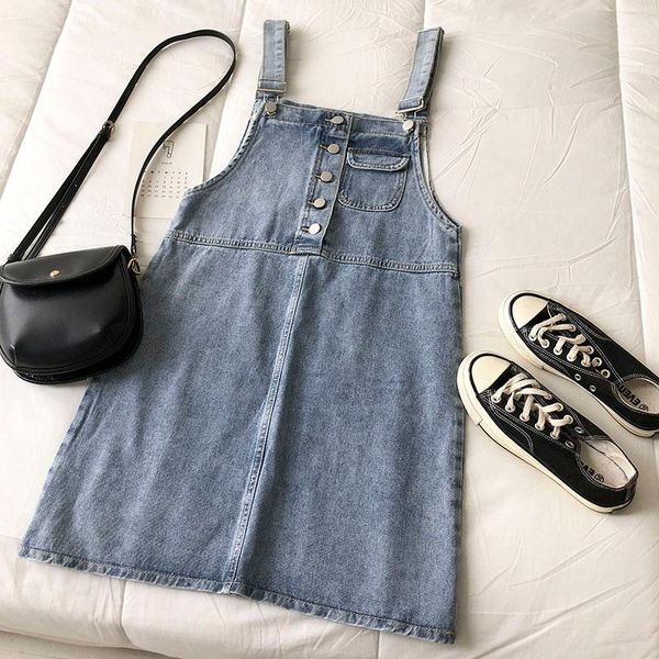 skirts age reduced single breasted pocket skirt women's 2021 summer korean college style loose hong kong denim strap, Black
skirts age reduced single breasted pocket skirt women's 2021 summer korean college style loose hong kong denim strap, Black