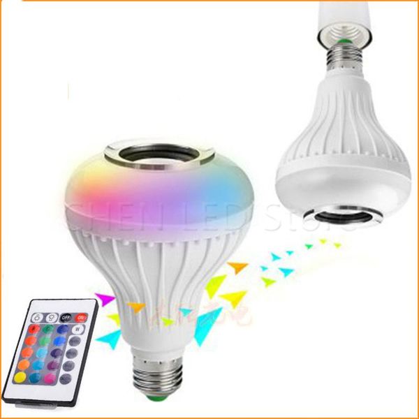 bulbs e27 smart rgb wireless bluetooth speaker bulb music playing dimmable led rgbw light lamp with 24 keys remote control
bulbs e27 smart rgb wireless bluetooth speaker bulb music playing dimmable led rgbw light lamp with 24 keys remote control