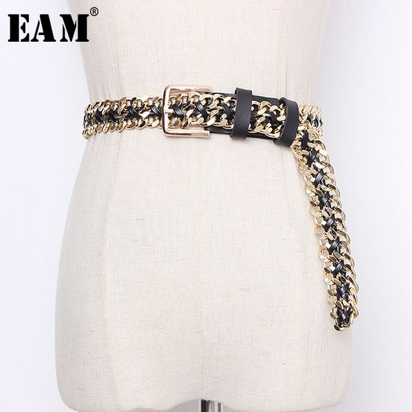 eam pu leather chain split joint long wide temperament belt personality women new fashion tide all-match spring 2021 1n953, Silver
eam pu leather chain split joint long wide temperament belt personality women new fashion tide all-match spring 2021 1n953, Silver
