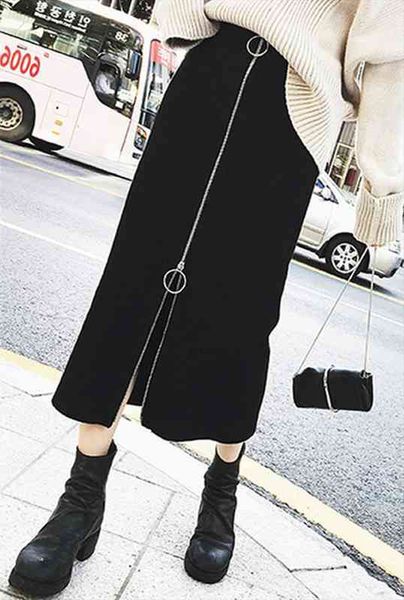 one piece ladies skirt black summer korea zipper long party skirt for women clothing
one piece ladies skirt black summer korea zipper long party skirt for women clothing