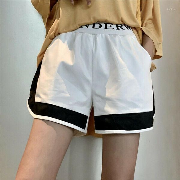 women running gym fitness shorts letter print elastic loose casual workout sport sportswear streetwear women's, White;black
women running gym fitness shorts letter print elastic loose casual workout sport sportswear streetwear women's, White;black