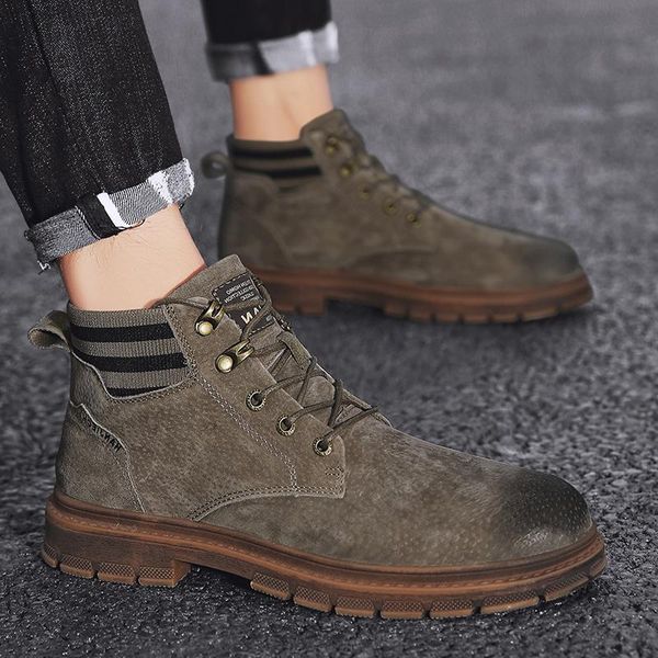 dress shoes winter boots men warm snow work pu leather lace-up ankle military, Black
dress shoes winter boots men warm snow work pu leather lace-up ankle military, Black