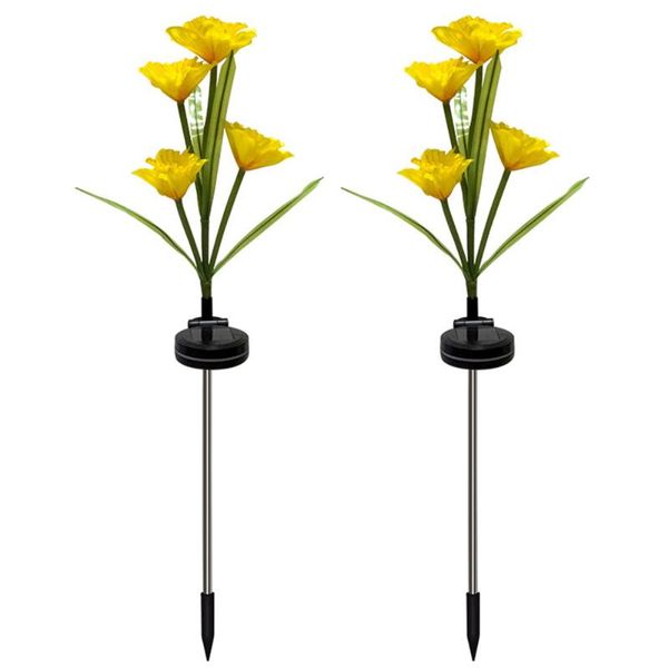 lawn lamps solar light outdoor garden lights 4 daffodils multi-color courtyard lilies 2pcs waterproof height: 70 cm led
lawn lamps solar light outdoor garden lights 4 daffodils multi-color courtyard lilies 2pcs waterproof height: 70 cm led