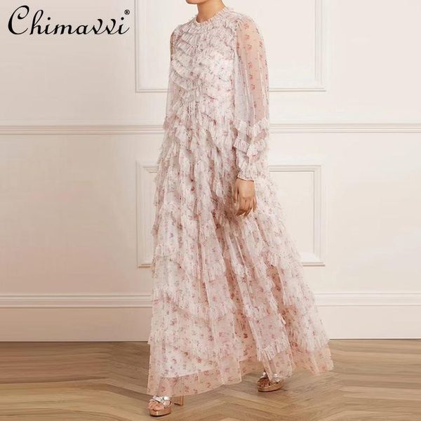 casual dresses 2021 autumn women clothing fashion round neck long sleeve mesh maxi dress printed high waist bubble large swing evening, Black;gray
casual dresses 2021 autumn women clothing fashion round neck long sleeve mesh maxi dress printed high waist bubble large swing evening, Black;gray