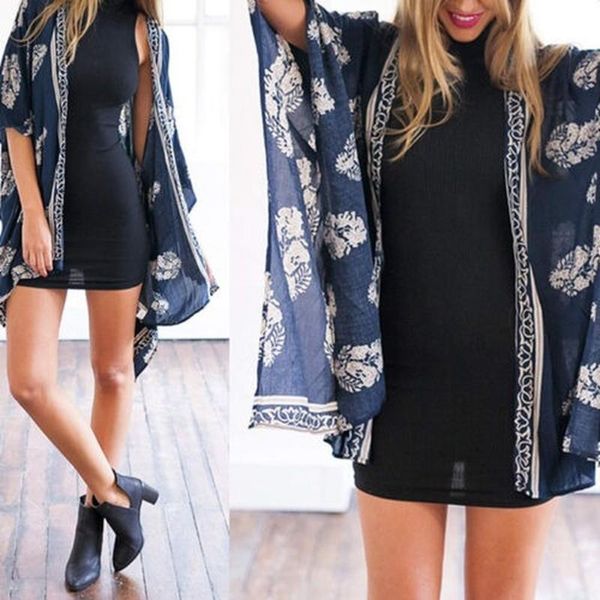 women's jackets womens loose blouse beach cover up lightweight kimono cardigan shirt print, Black;brown
women's jackets womens loose blouse beach cover up lightweight kimono cardigan shirt print, Black;brown