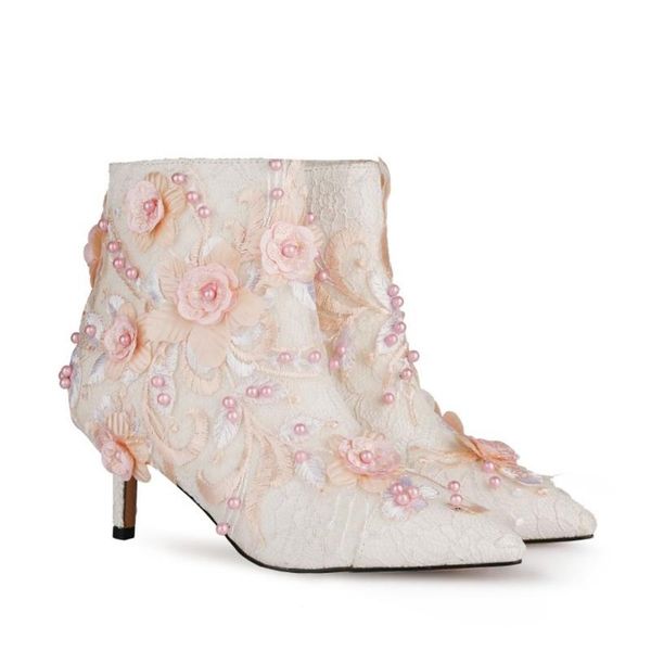 boots us4-11 womens flowers embroidery diy lace ankle stilettos high heel side zip wedding bridal white sweet shoes plu, Black
boots us4-11 womens flowers embroidery diy lace ankle stilettos high heel side zip wedding bridal white sweet shoes plu, Black