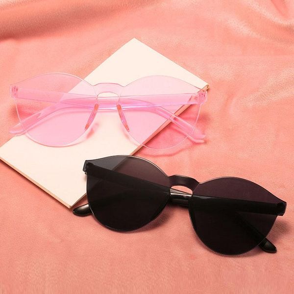 sunglasses 2021 luxury frameless transparent candy color ladies vintage for women fashion glasses, White;black
sunglasses 2021 luxury frameless transparent candy color ladies vintage for women fashion glasses, White;black