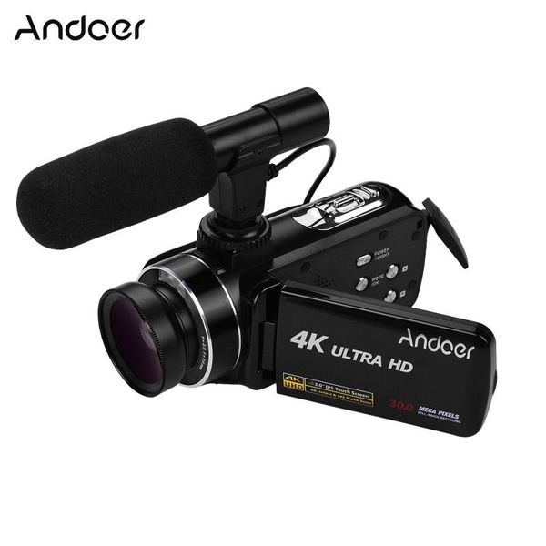 camcorders andoer 4k ultra hd handheld dv professional digital video camera camcorder with 0.45x wide angle lens macro stereo on-camera mic
camcorders andoer 4k ultra hd handheld dv professional digital video camera camcorder with 0.45x wide angle lens macro stereo on-camera mic