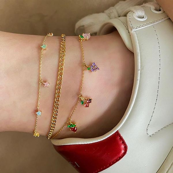 anklets beaded boho grape peach radish star pendant anklet summer geometric multi-layered beach gold cherry handmade jewelry, Red;blue
anklets beaded boho grape peach radish star pendant anklet summer geometric multi-layered beach gold cherry handmade jewelry, Red;blue