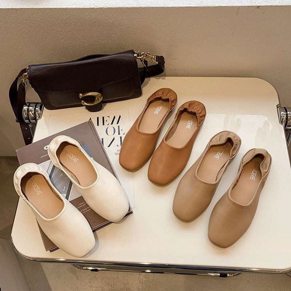 Casual shoes Granny shoes 2021 summer flat bottomed leisure square head Lefu, Apricot
Casual shoes Granny shoes 2021 summer flat bottomed leisure square head Lefu, Apricot