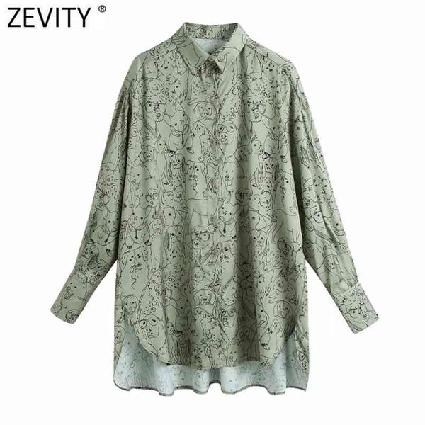 women vintage abstract dogs print casual loose blouse retro business oversize shirts chic femme blusas ls7341 210420, White
women vintage abstract dogs print casual loose blouse retro business oversize shirts chic femme blusas ls7341 210420, White