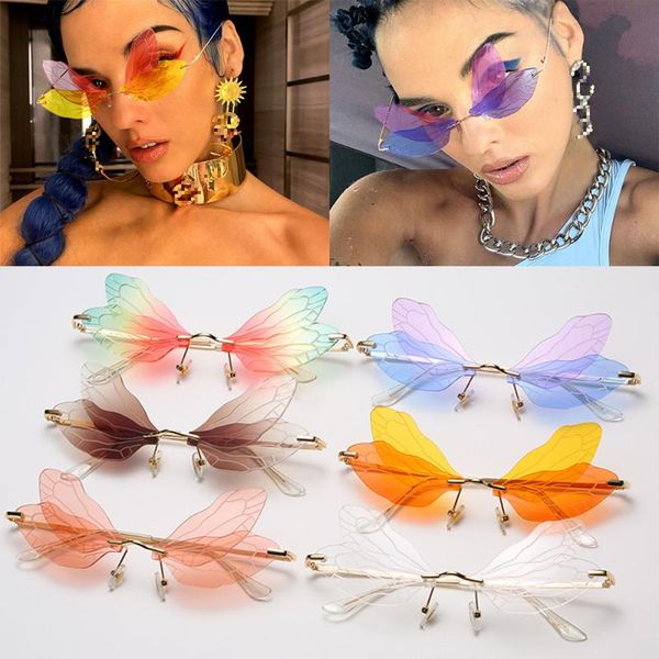 outdoor eyewear fashion rimless sunglasses women butterfly sun glasses grils frameless gradient lens vintage street shades uv400
outdoor eyewear fashion rimless sunglasses women butterfly sun glasses grils frameless gradient lens vintage street shades uv400