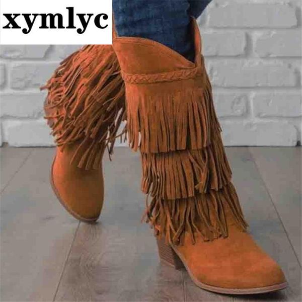 boots 2021 winter women's fashion women tassel faux suede mid-calf warm short plush botas mujer, Black
boots 2021 winter women's fashion women tassel faux suede mid-calf warm short plush botas mujer, Black