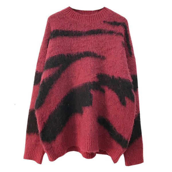 women's sweaters control to film qiu dong web celebrity style zebra thick sweater languid is lazy wind restoring ancient ways coat fema, White;black
women's sweaters control to film qiu dong web celebrity style zebra thick sweater languid is lazy wind restoring ancient ways coat fema, White;black