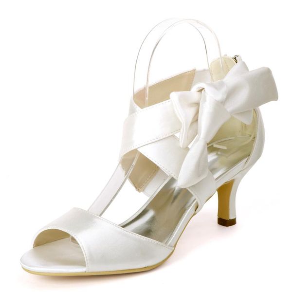 dress shoes mid heels satin wedding sandals for bride open toe zipper back heeled prom evening bridal party summer, Black
dress shoes mid heels satin wedding sandals for bride open toe zipper back heeled prom evening bridal party summer, Black