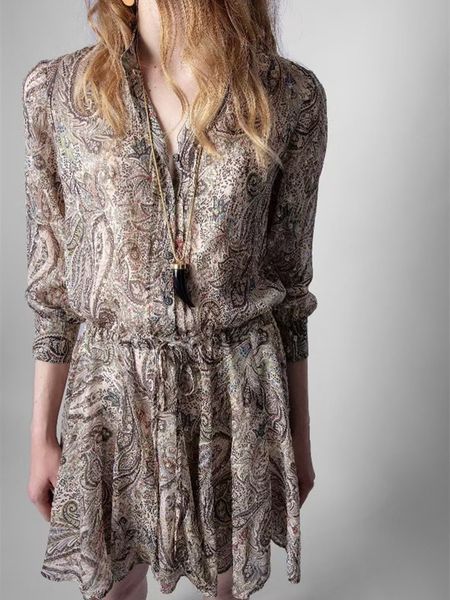 casual dresses female ribbon-up mini vintage dress printed ahead fashion buttons the neck spring loose female robe long sleeve yjg4, Black;gray
casual dresses female ribbon-up mini vintage dress printed ahead fashion buttons the neck spring loose female robe long sleeve yjg4, Black;gray