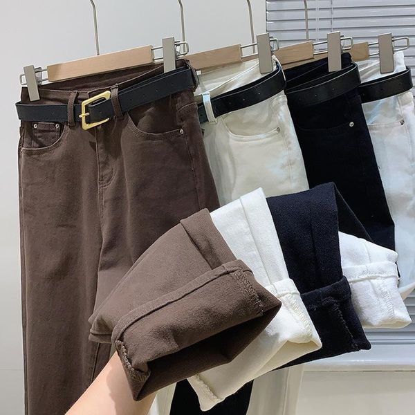 women's jeans winter belt velvet women loose nine-point radish fleece old denim pants high waist streetwear boyfriend trousers, Blue
women's jeans winter belt velvet women loose nine-point radish fleece old denim pants high waist streetwear boyfriend trousers, Blue