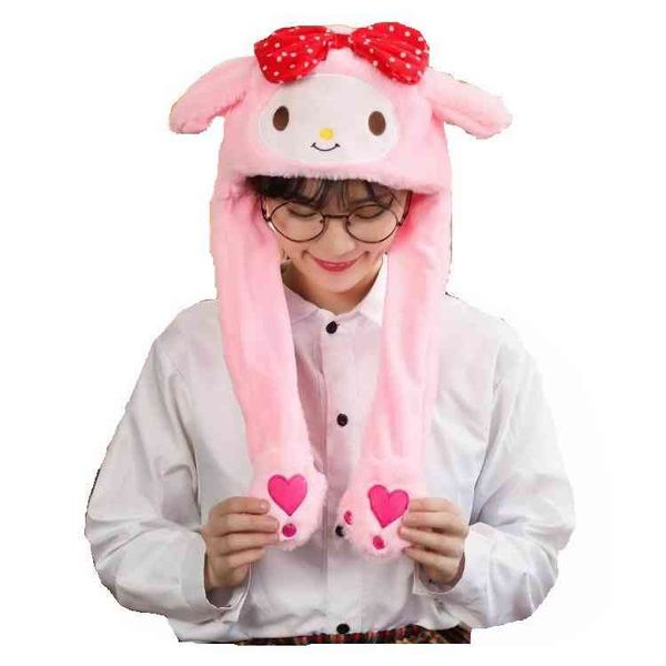 led glowing plush moving rabbit hat dancing bunny ears pinching ear move vertically animal plush winter hats, Blue;gray
led glowing plush moving rabbit hat dancing bunny ears pinching ear move vertically animal plush winter hats, Blue;gray