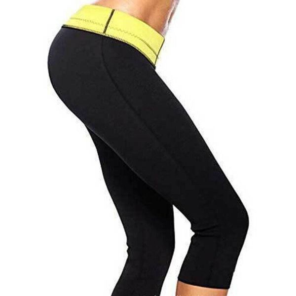 women's leggings short slimming pants weight loss thermo sweat sauna neoprene body shapers sports women shaping, Black
women's leggings short slimming pants weight loss thermo sweat sauna neoprene body shapers sports women shaping, Black