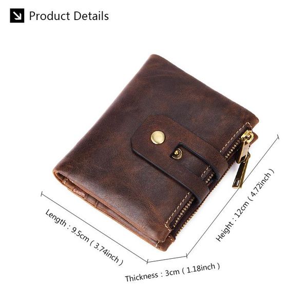 wallets men wallet genuine leather male short purse zipper&hasp multi card standard for luxury man, Red;black
wallets men wallet genuine leather male short purse zipper&hasp multi card standard for luxury man, Red;black