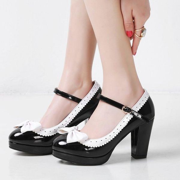 dress shoes eagsity platform women high heel pumps mary jane ankle strap pointed toe 8.5cm height party wedding, Black
dress shoes eagsity platform women high heel pumps mary jane ankle strap pointed toe 8.5cm height party wedding, Black