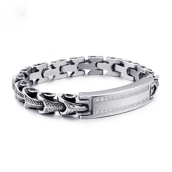 link, chain jewels store 2021 stainless steel animal skin pattern men's mechanical fashion bracelet jewelry christmas gift for man, Black
link, chain jewels store 2021 stainless steel animal skin pattern men's mechanical fashion bracelet jewelry christmas gift for man, Black