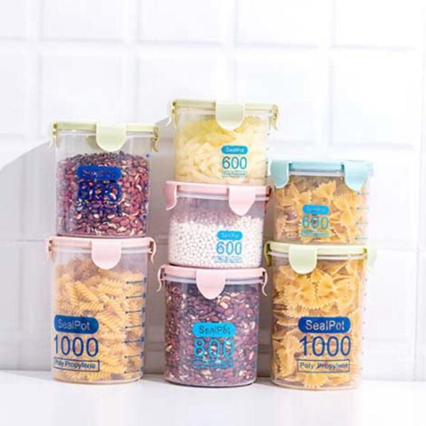 storage bottles & jars 600ml /800ml /1000ml fresh pot container box kitchen plastic sealing preservation home
storage bottles & jars 600ml /800ml /1000ml fresh pot container box kitchen plastic sealing preservation home