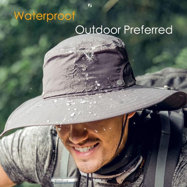 men women sports hats washable anti-uv sun sunscreen waterproof hat big brim fishing hunting travel fisherman outdoor, Black;white
men women sports hats washable anti-uv sun sunscreen waterproof hat big brim fishing hunting travel fisherman outdoor, Black;white