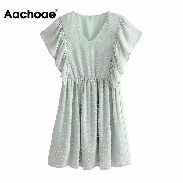 women elegant lace embroidery dress summer v ne ruffle mini dress ladies a line short sleeve sweet party dresses robe, Black;white
women elegant lace embroidery dress summer v ne ruffle mini dress ladies a line short sleeve sweet party dresses robe, Black;white