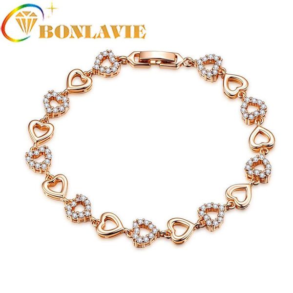 charm bracelets romantic style hollow out heart crystal zircon bracelet elegant trend exquisite jewelry for women girls, Golden;silver
charm bracelets romantic style hollow out heart crystal zircon bracelet elegant trend exquisite jewelry for women girls, Golden;silver