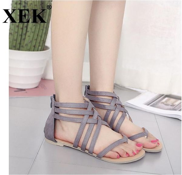 plus size 35-43 flats summer women's sandals 2021 fashion casual shoes for woman european rome style sandalias wfq24, Black
plus size 35-43 flats summer women's sandals 2021 fashion casual shoes for woman european rome style sandalias wfq24, Black
