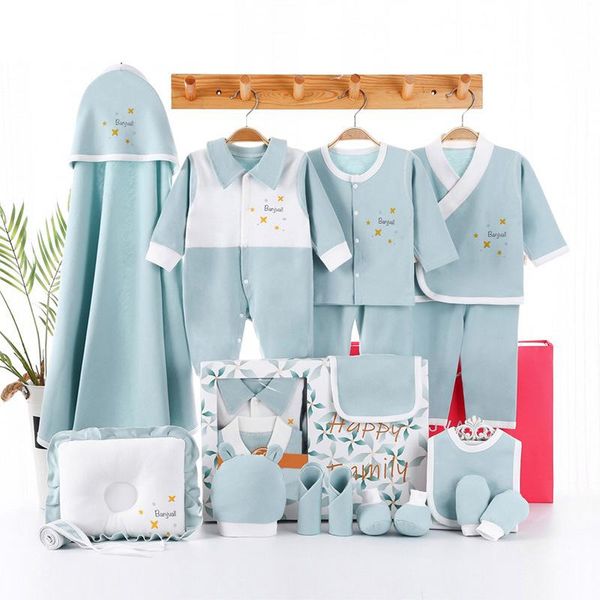 clothing sets 17pcs born baby clothes cotton boy set infant toddler girl outfit gift, White
clothing sets 17pcs born baby clothes cotton boy set infant toddler girl outfit gift, White