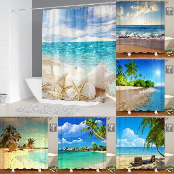 beach shell starfish printed bath curtains with hooks sea tree fabric shower curtain for bathroom decoration
beach shell starfish printed bath curtains with hooks sea tree fabric shower curtain for bathroom decoration