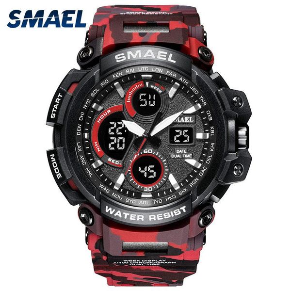 wristwatches men analog quartz watch sports watches mens military camouflage clock waterproof led digital wristwatch montre homme, Slivery;brown
wristwatches men analog quartz watch sports watches mens military camouflage clock waterproof led digital wristwatch montre homme, Slivery;brown
