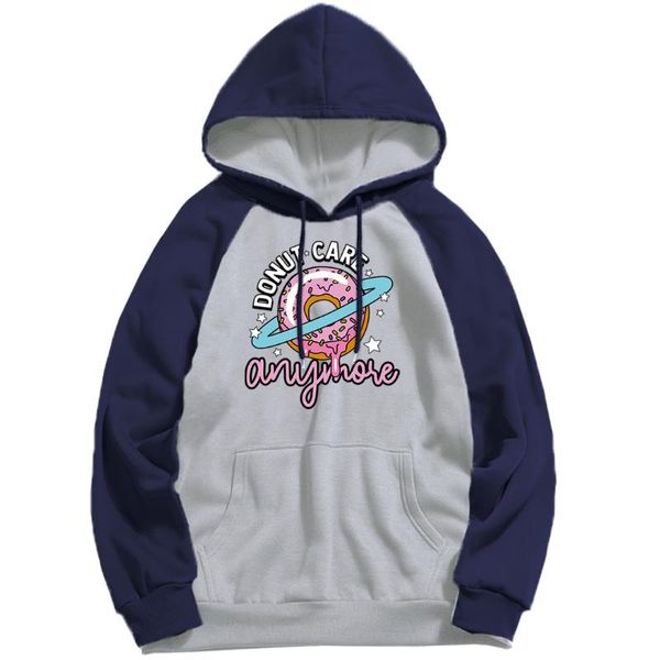 women's hoodies & sweatshirts donut care anymore kawaii creative hoody women casual sport raglan cool skin friendly loose streetwear fe, Black
women's hoodies & sweatshirts donut care anymore kawaii creative hoody women casual sport raglan cool skin friendly loose streetwear fe, Black