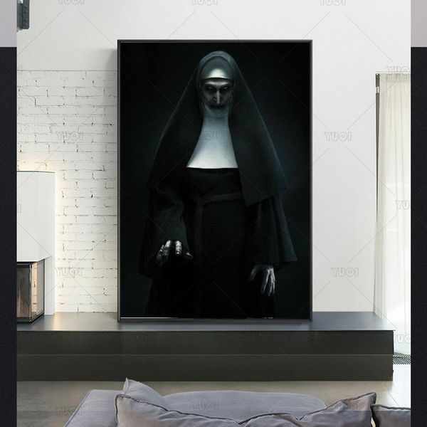 paintings the nun movie conjuring horror remake art film print poster home wall decor
paintings the nun movie conjuring horror remake art film print poster home wall decor