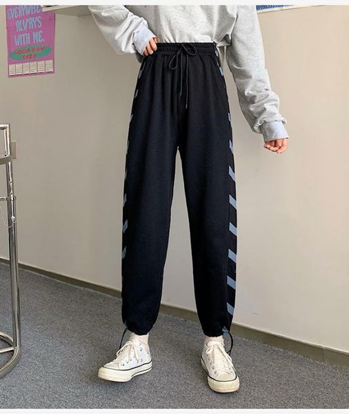 women's pants & capris real s autumn college style trendy all-match loose break, Black;white
women's pants & capris real s autumn college style trendy all-match loose break, Black;white