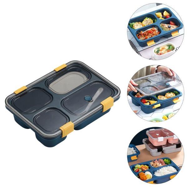 dinnerware sets 1 pc portable students microwave lunch box divided sealing bento (blue)
dinnerware sets 1 pc portable students microwave lunch box divided sealing bento (blue)