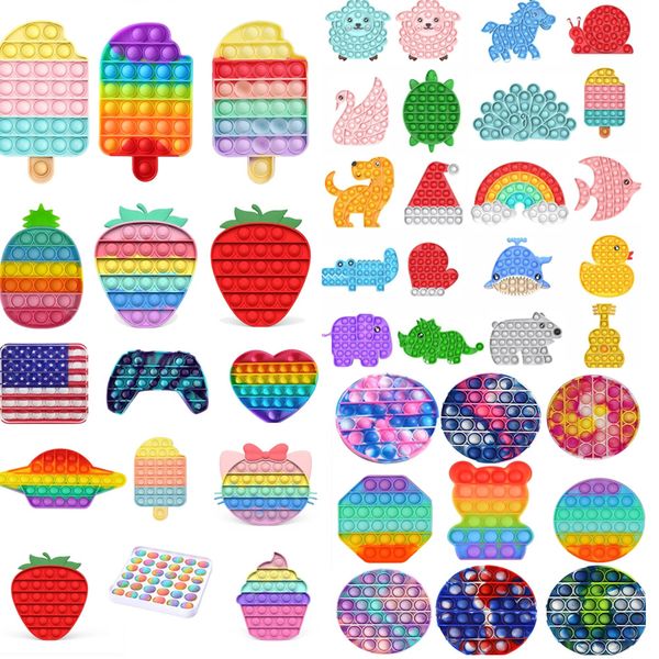 new design fidget toys push bubble antistress toys kids anti-stress soft sensory gifts reusable squeeze toys stress reliever board games fas
new design fidget toys push bubble antistress toys kids anti-stress soft sensory gifts reusable squeeze toys stress reliever board games fas