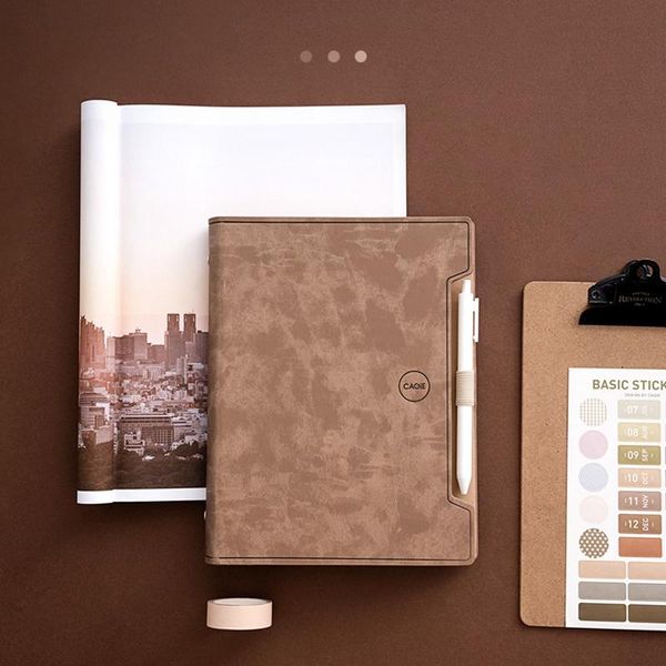 leather journal writing notebook, 6 ring binder refillable diary notepads,business planner personal organizer notepads, Purple;pink
leather journal writing notebook, 6 ring binder refillable diary notepads,business planner personal organizer notepads, Purple;pink