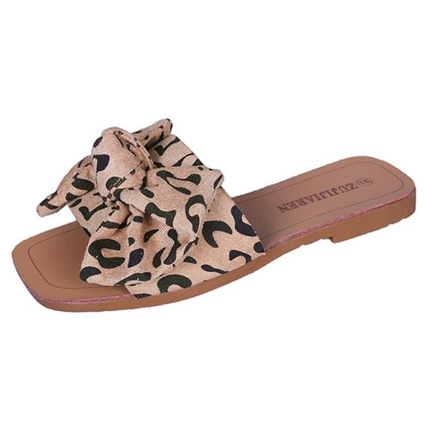 slippers women ladies elegant summer open toe leopard flat bow knot sandals beach shoes klapki damskie na lato, Black
slippers women ladies elegant summer open toe leopard flat bow knot sandals beach shoes klapki damskie na lato, Black