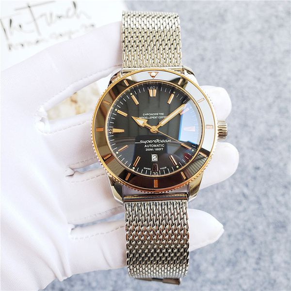 men's watch steel watchchain waterproof highly reinforced mirror outdoor sports diving adventure high-quality luxury watch, Slivery;brown
men's watch steel watchchain waterproof highly reinforced mirror outdoor sports diving adventure high-quality luxury watch, Slivery;brown