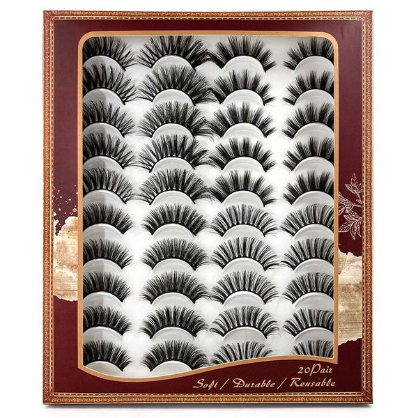 5/8/20pairs 3d mink lashes natural false eyelashes dramatic volume makeup eyelash extension silk
5/8/20pairs 3d mink lashes natural false eyelashes dramatic volume makeup eyelash extension silk