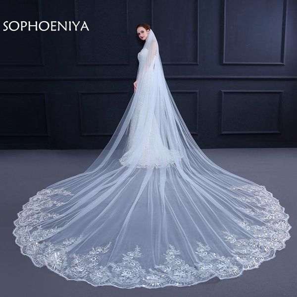 bridal veils arrival 4 meter white ivory long veil 2021 wedding veu de noiva welon velo voile mariage accessories, Black
bridal veils arrival 4 meter white ivory long veil 2021 wedding veu de noiva welon velo voile mariage accessories, Black