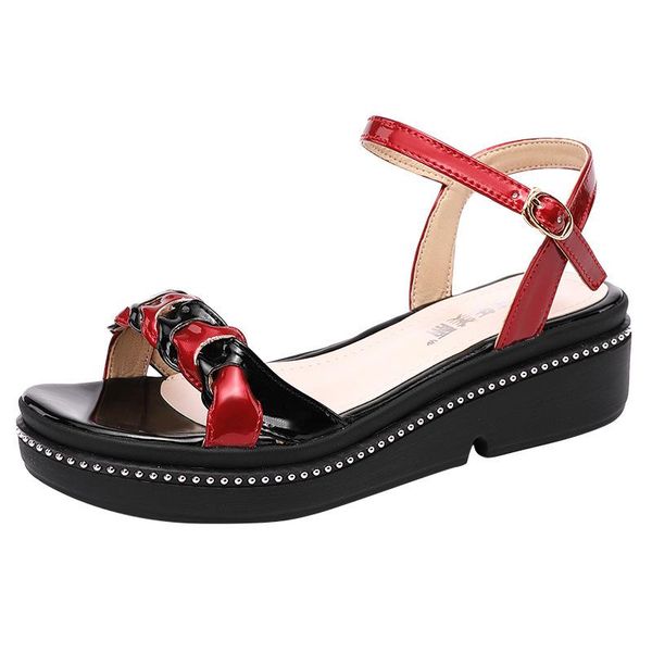 sandals plus size 32-43 medium heel platform women shoes summer 2021 brife wedges ladies beach casual red, Black
sandals plus size 32-43 medium heel platform women shoes summer 2021 brife wedges ladies beach casual red, Black