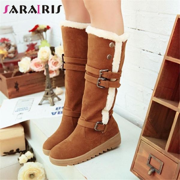 boots sarairis brand ladies winter warm fur fashion snow women's thick bottom platform flat plush shoes woman, Black
boots sarairis brand ladies winter warm fur fashion snow women's thick bottom platform flat plush shoes woman, Black