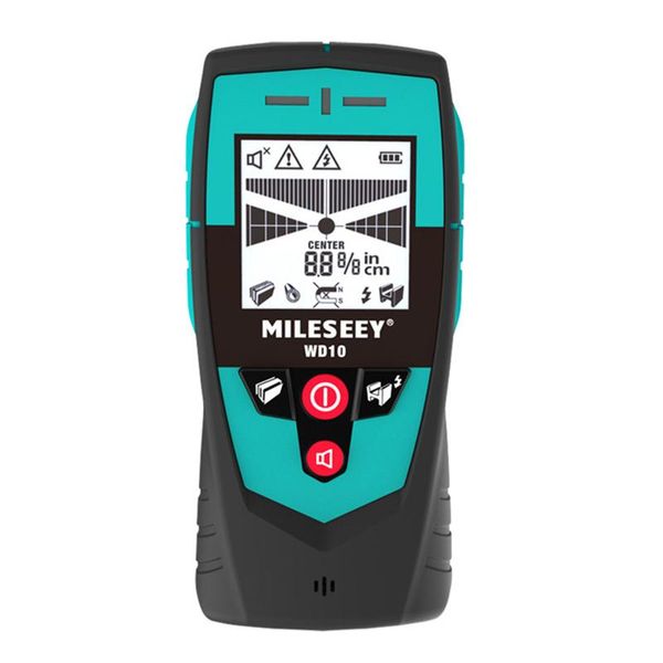 mileseey 2.2 inch stud finder wall scanner wire detector handheld metal sensor with large accurate ac detection detectors
mileseey 2.2 inch stud finder wall scanner wire detector handheld metal sensor with large accurate ac detection detectors