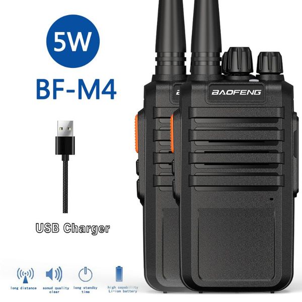walkie talkie 2pcs baofeng bf-m4 high power standby time of 22 days uhf 400-470mhz cb radio portable transceiver two way
walkie talkie 2pcs baofeng bf-m4 high power standby time of 22 days uhf 400-470mhz cb radio portable transceiver two way