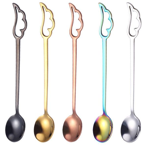 spoons wing shape 304 stainless steel spoon dessert fruit honey coffee stirring kid cutlery dinnerware accessory for bar kitchen
spoons wing shape 304 stainless steel spoon dessert fruit honey coffee stirring kid cutlery dinnerware accessory for bar kitchen