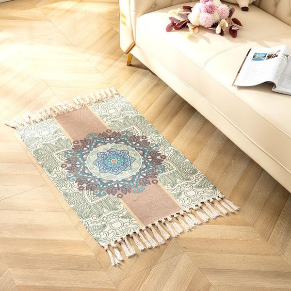 carpets 60x90cm bohemian style tassels carpet simple cotton linen retro ethnic mats non-slip living room bedroom bedside
carpets 60x90cm bohemian style tassels carpet simple cotton linen retro ethnic mats non-slip living room bedroom bedside